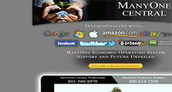 Desktop Screenshot of manyonecentral.org
