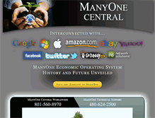 Tablet Screenshot of manyonecentral.org